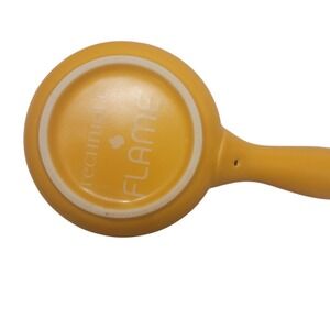 Technique FLAME Soup/Chili Bowls/Crocks W/Handle and Spout  Set Of 4 Yellow